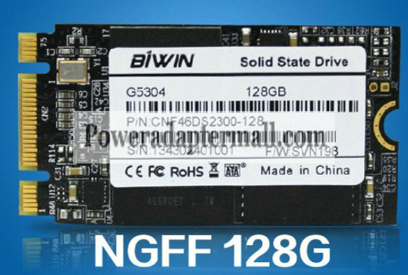 2.5"BIWIN G5304 NGFF 128GB SSD SATA3 for Lenovo laptop